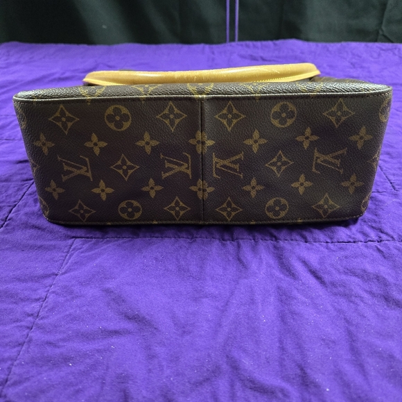 🧡💜 LOUIS VUITTON LOOPING GM MONOGRAM CANVAS SHOULDER BAG - Picture 10 of 14